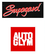 image of Supagard logo and of Auto Glym logo